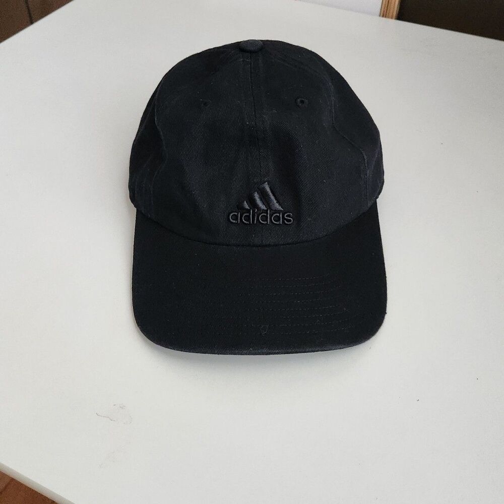 Women's Adidas Black Embroidered AeroReady Baseball Cap Adjustable, NWT